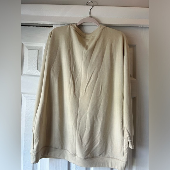 Beige ingrid + isabel Henley maternity top - Picture 2 of 3